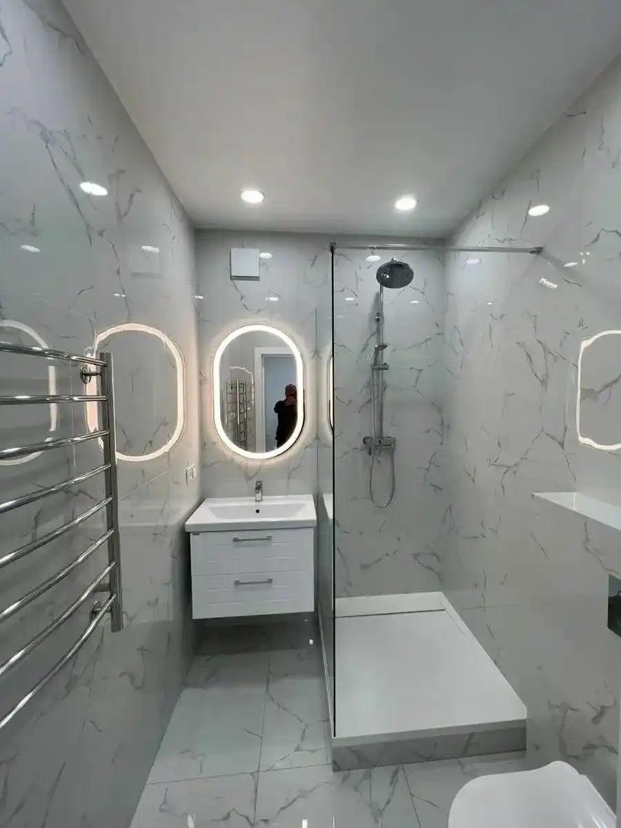 Совмещённый санузел с душем